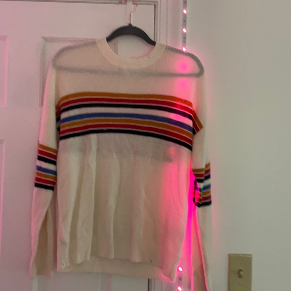american eagle striped sweater